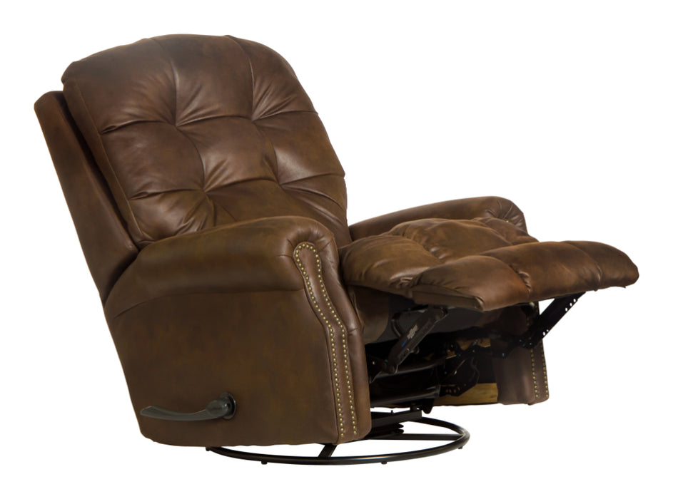 Catnapper - Simpson Swivel Glider Recliner in Walnut - 4569-5-WAL - GreatFurnitureDeal