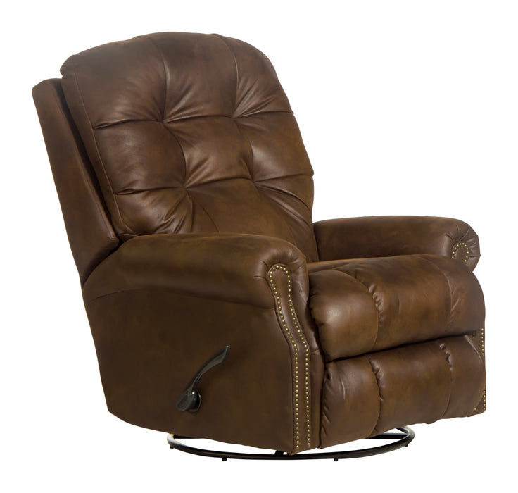 Catnapper - Simpson Swivel Glider Recliner in Walnut - 4569-5-WAL - GreatFurnitureDeal