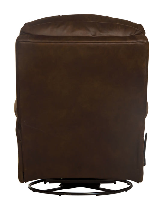 Catnapper - Simpson Swivel Glider Recliner in Walnut - 4569-5-WAL - GreatFurnitureDeal