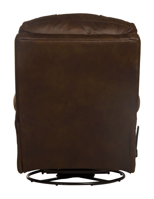 Catnapper - Simpson Swivel Glider Recliner in Walnut - 4569-5-WAL - GreatFurnitureDeal