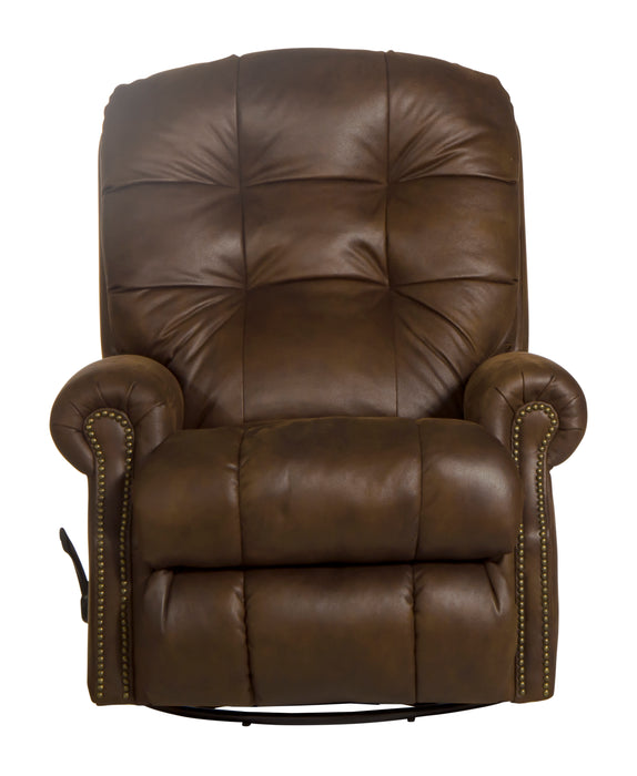 Catnapper - Simpson Swivel Glider Recliner in Walnut - 4569-5-WAL - GreatFurnitureDeal