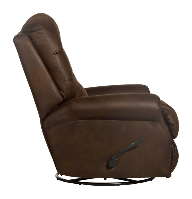 Catnapper - Simpson Swivel Glider Recliner in Walnut - 4569-5-WAL - GreatFurnitureDeal