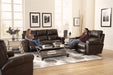 Catnapper - Torretta Power Lay Flat Reclining Sofa in Chocolate - 64571-CHOCOLATE - GreatFurnitureDeal