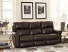 Catnapper - Torretta Power Lay Flat Reclining Sofa in Chocolate - 64571-CHOCOLATE - GreatFurnitureDeal