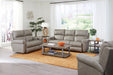 Catnapper - Torretta 2 Piece Power Lay Flat Reclining Sofa Set in Putty - 64571-72-PUTTY - GreatFurnitureDeal