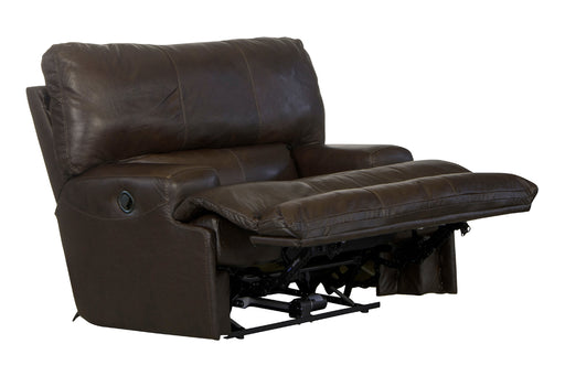 Catnapper - Wembley Power Headrest Power Lay Flat Recliner in Chocolate - 645807-CHO-P - GreatFurnitureDeal