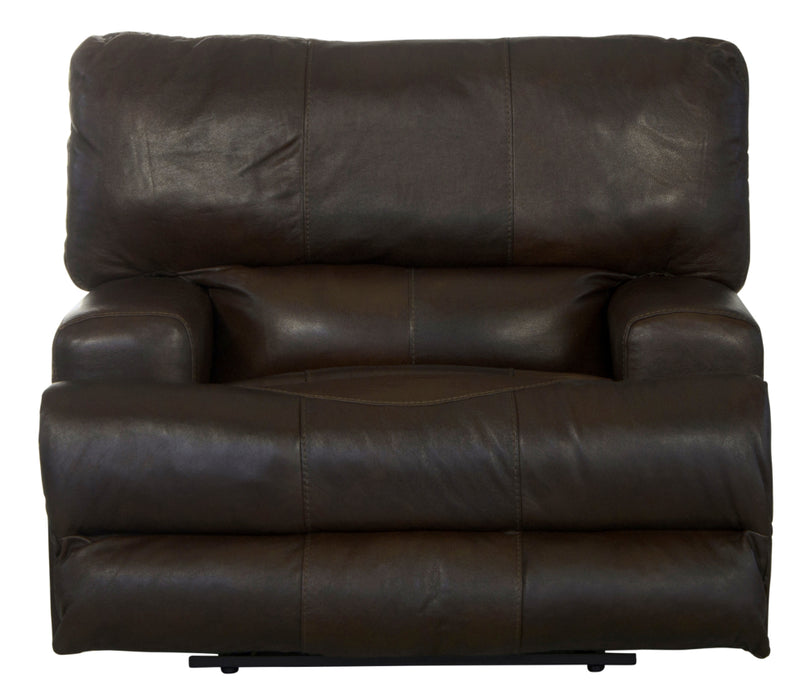 Catnapper - Wembley 3 Piece Lay Flat Reclining Living Room Set in Chocolate - 4581-CHO-3SET - GreatFurnitureDeal