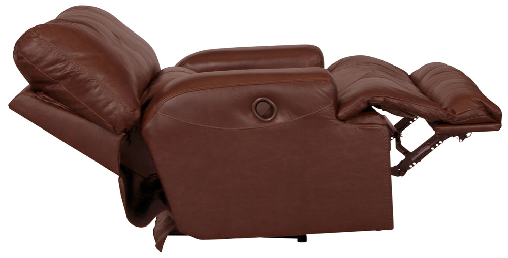 Catnapper - Wembley 2 Piece Lay Flat Reclining Sofa Set in Walnut - 4581-WAL-2SET - GreatFurnitureDeal