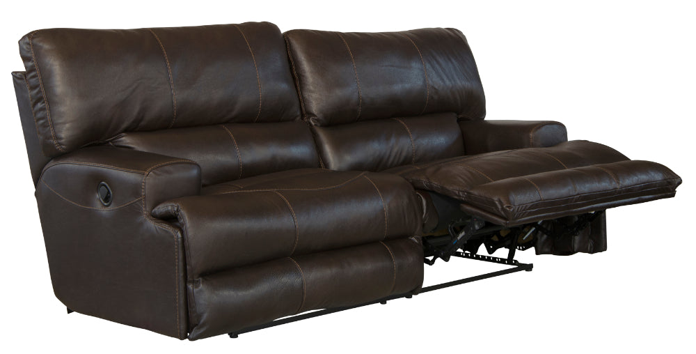 Catnapper - Wembley 2 Piece Power Lay Flat Reclining Sofa Set in Chocolate - 64581-CHO-P-2SET - GreatFurnitureDeal