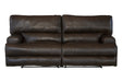Catnapper - Wembley 2 Piece Power Reclining Sofa Set with Power Headrest & Power Lumbar in Chocolate - 764581-764589-CHOCOLATE - GreatFurnitureDeal