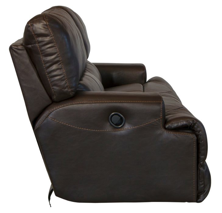 Catnapper - Wembley 3 Piece Power Reclining Living Room Set with Power Headrest & Power Lumbar in Chocolate - 764581-764589-764581-764589-764580-7-CHOCOLATE-CHOCOLATE-MTO