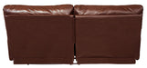 Catnapper - Wembley Power Headrest Power Lumbar Power Reclining Leather Sofa in Walnut - 764581-WALNUT-MTO - GreatFurnitureDeal