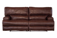 Catnapper - Wembley 2 Piece Power Lay Flat Reclining Sofa Set in Walnut - 64581-WAL-P-2SET - GreatFurnitureDeal