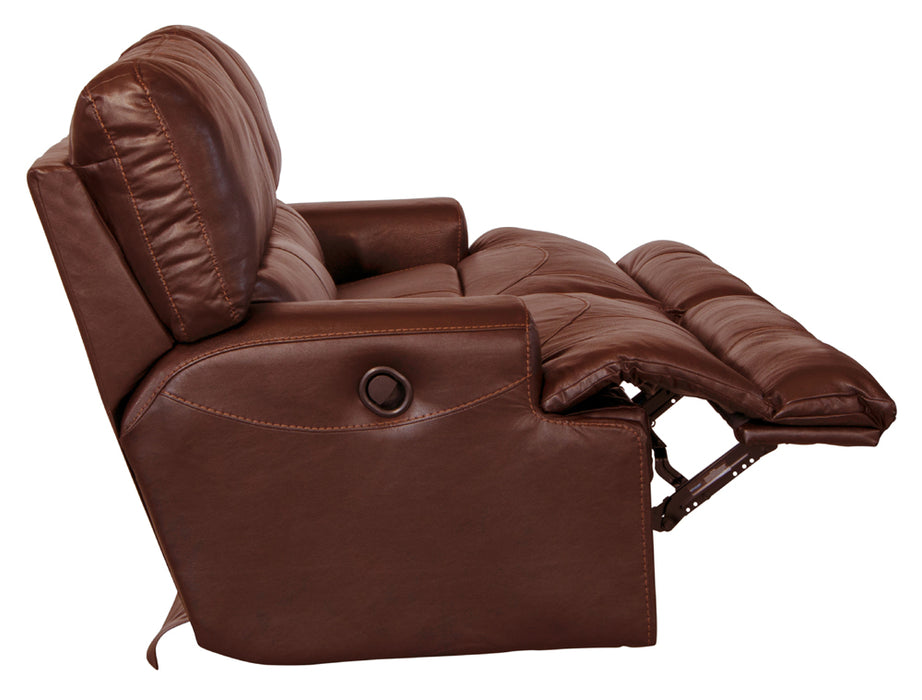 Catnapper - Wembley 3 Piece Power Lay Flat Reclining Living Room Set in Walnut - 64581-WAL-P-3SET - GreatFurnitureDeal