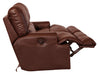 Catnapper - Wembley Power Headrest Power Lumbar Power Reclining Leather Sofa in Walnut - 764581-WALNUT-MTO - GreatFurnitureDeal