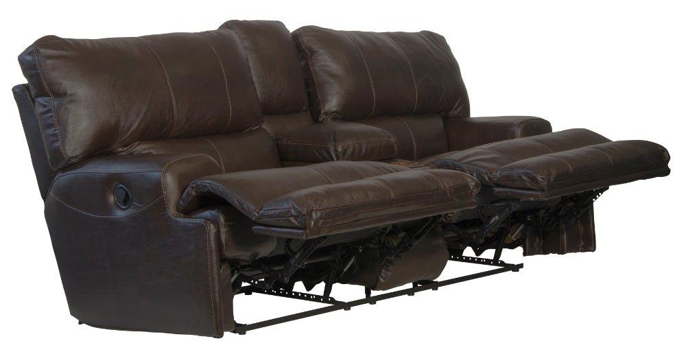Catnapper - Wembley 3 Piece Power Lay Flat Reclining Living Room Set in Chocolate - 64581-CHO-P-3SET