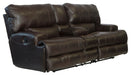 Catnapper - Wembley 2 Piece Power Lay Flat Reclining Sofa Set in Chocolate - 64581-CHO-P-2SET - GreatFurnitureDeal