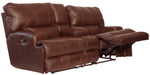 Catnapper - Wembley 2 Piece Lay Flat Reclining Sofa Set in Walnut - 4581-WAL-2SET - GreatFurnitureDeal