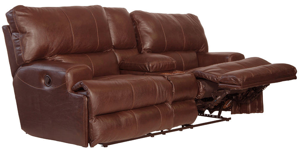 Catnapper - Wembley 2 Piece Power Reclining Sofa Set with Power Headrest & Power Lumbar in Walnut - 764581-764589-WALNUT-MTO - GreatFurnitureDeal