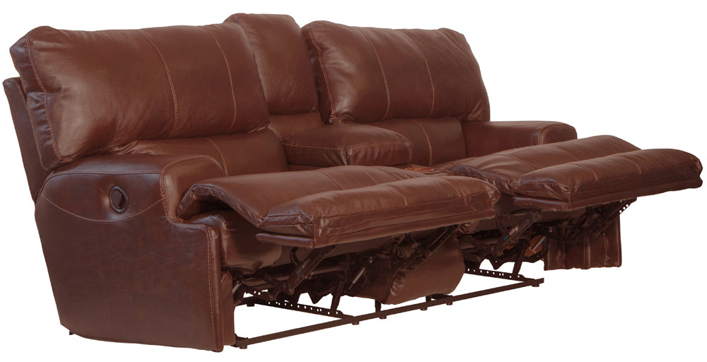 Catnapper - Wembley 3 Piece Power Lay Flat Reclining Living Room Set in Walnut - 64581-WAL-P-3SET