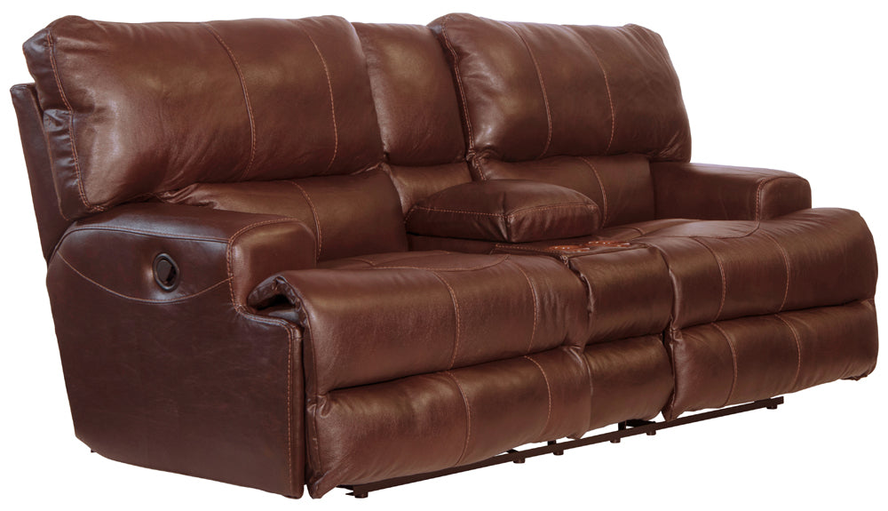 Catnapper - Wembley 3 Piece Lay Flat Reclining Living Room Set in Walnut - 4581-WAL-3SET