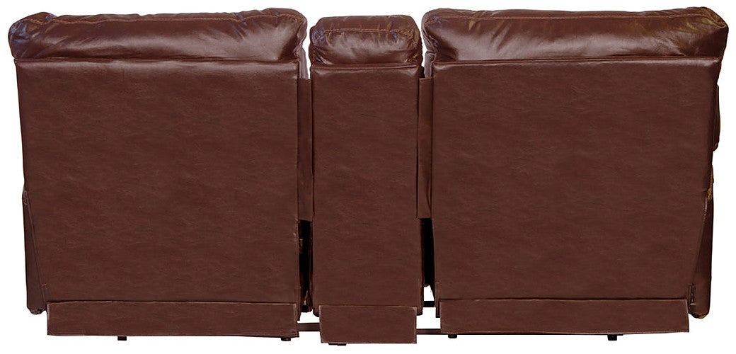 Catnapper - Wembley 2 Piece Power Reclining Sofa Set with Power Headrest & Power Lumbar in Walnut - 764581-764589-WALNUT-MTO - GreatFurnitureDeal