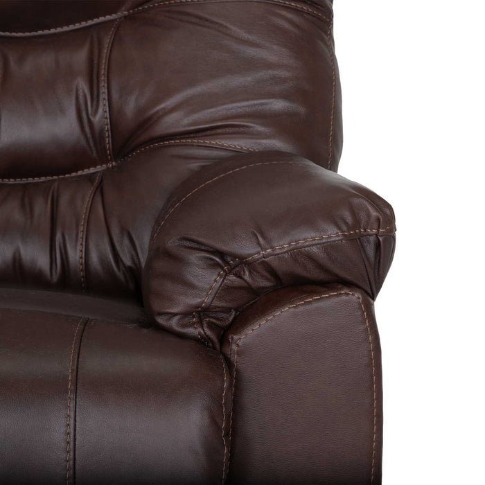 Franklin Furniture - Trilogy Rocker Recliner in Federica Brown Leather - 4595-Brown - GreatFurnitureDeal