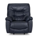 Franklin Furniture - Trilogy Rocker Recliner in Federica Navy Leather - 4595-Navy - GreatFurnitureDeal