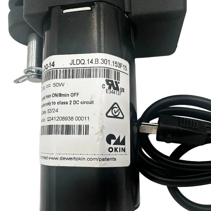 OKIN - Replacement Adjustable Bed Linear Actuator Motor- JLDQ.14.B.301.153F15 - GreatFurnitureDeal