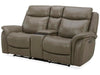 Southern Motion - 462 Grant Power Headrest Console Loveseat with Zero Gravity & USB in Cobblestone - 462-78P - GreatFurnitureDeal