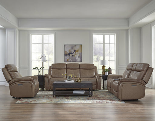 Southern Motion - 462 Grant Power Headrest 2 Piece Sofa Set with Zero Gravity in Sand - 462-61P-78P - GreatFurnitureDeal