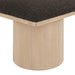 Meridian Furniture - Pavilion Brown Boucle Fabric Upholstered 6pc. Bench - 465Brown-6D - GreatFurnitureDeal