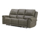 Southern Motion REVIVE - 466 Burton Triple Power Sofa in Reno Charcoal - 466-64P - GreatFurnitureDeal