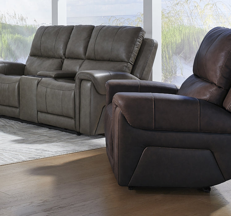 Southern Motion REVIVE - 466 Burton Triple Power Glider Recliner in Reno Walnut - 3466P - GreatFurnitureDeal