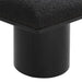 Meridian Furniture - Pavilion Black Boucle Fabric Upholstered 5pc. Bench - 466Black-5B - GreatFurnitureDeal