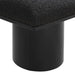 Meridian Furniture - Pavilion Black Boucle Fabric Upholstered 6pc. Bench - 466Black-6D - GreatFurnitureDeal