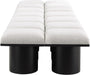 Meridian Furniture - Pavilion Cream Boucle Fabric Upholstered 14pc. Bench - 466Cream-14C - GreatFurnitureDeal