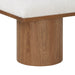 Meridian Furniture - Pavilion Cream Boucle Fabric Upholstered 5pc. Bench - 467Cream-5B - GreatFurnitureDeal