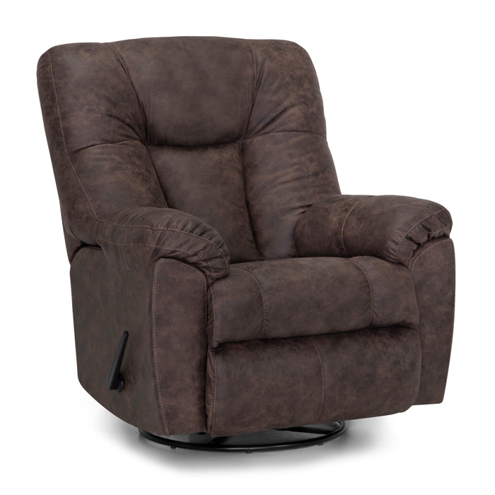 Franklin Furniture - Promo Swivel Rocker Recliner /USB Port in Coffee - 4703-BJ-COFFEE - GreatFurnitureDeal