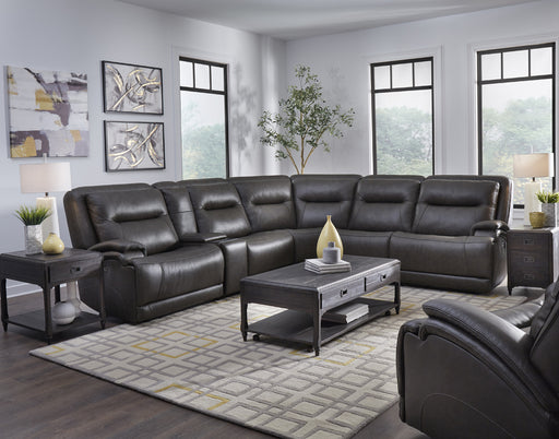 Southern Motion REVIVE - 472 Heston Triple Power Glider Recliner in Frisco Charcoal - 3472P - GreatFurnitureDeal