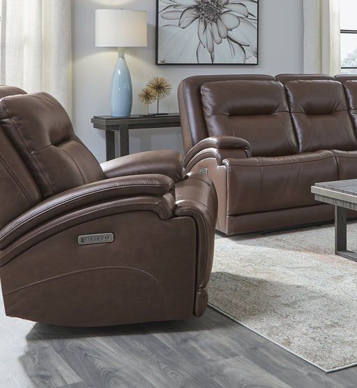 Southern Motion REVIVE - 472 Heston Triple Power Glider Recliner in Frisco Chocolate - 3472P - GreatFurnitureDeal