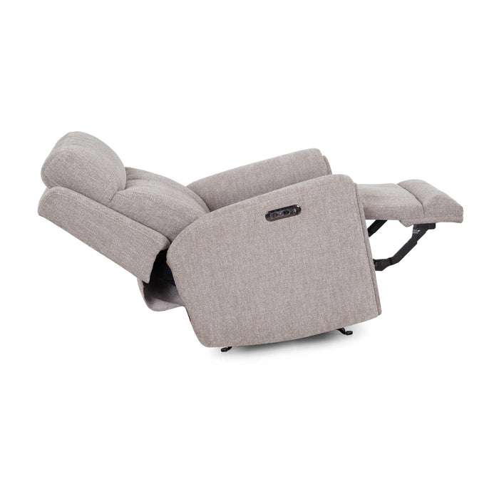 Franklin Furniture - 4730 Argent Power Rocker Recliner w/ Air Massage/Power Headrest/Arm Storage/USB Charging in Stella Mushroom - 99288-MUS