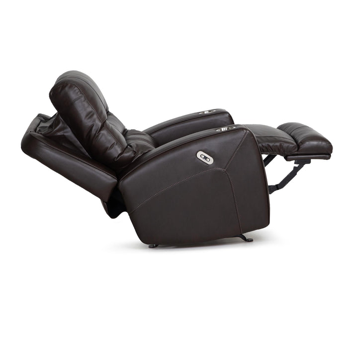 Franklin Furniture - 4731 Aspen Dual Power Rocker Recliner w/ Power Headrest, Dual Cupholders & USB in Holt Coffee - 4731-COFFEE - GreatFurnitureDeal