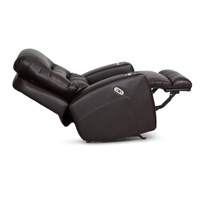 Franklin Furniture - 4731 Aspen Dual Power Rocker Recliner w/ Power Headrest, Dual Cupholders & USB in Holt Coffee - 4731-COFFEE - GreatFurnitureDeal