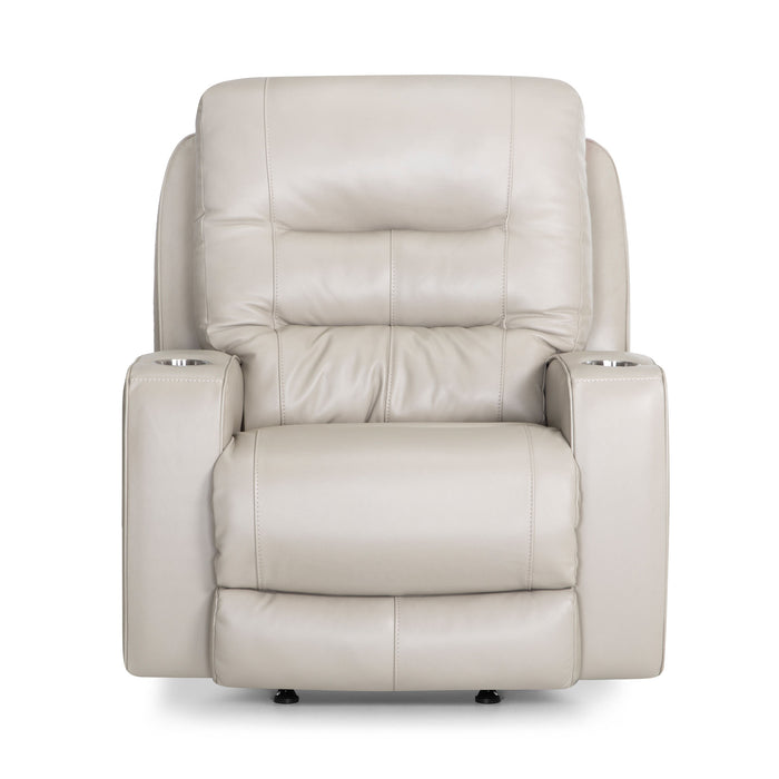 Franklin Furniture - 4731 Aspen Dual Power Rocker Recliner w/ Power Headrest, Dual Cupholders & USB in Holt Stone - 4731-STONE