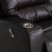 Franklin Furniture - 4731 Aspen Dual Power Rocker Recliner w/ Power Headrest, Dual Cupholders & USB in Holt Coffee - 4731-COFFEE - GreatFurnitureDeal