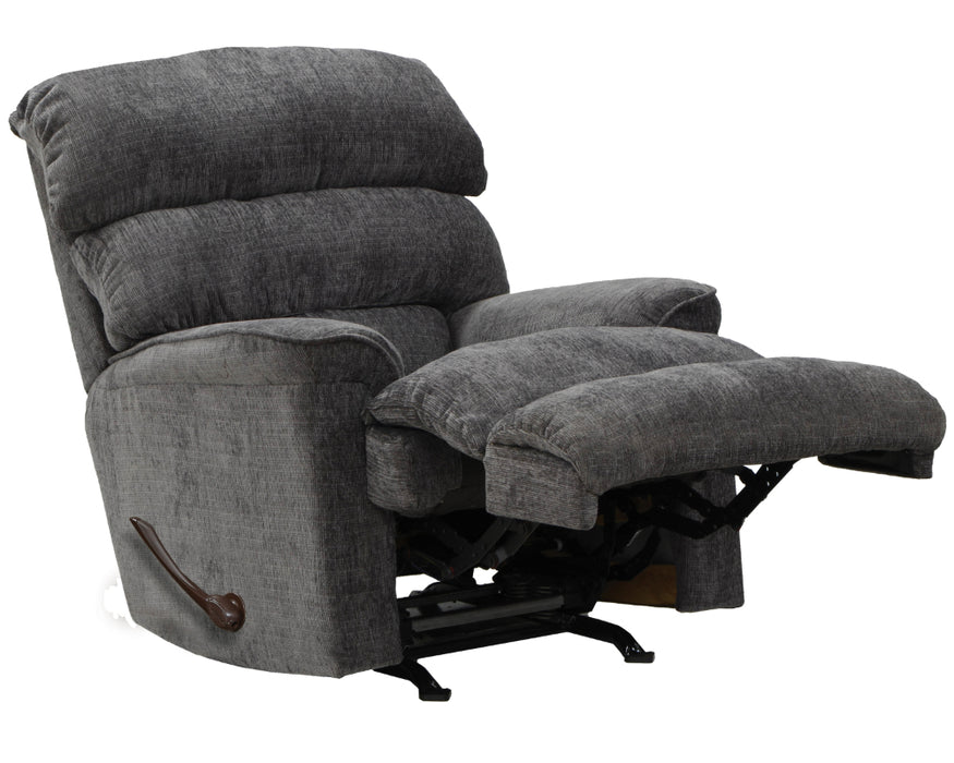 Catnapper - Pearson Power Wall Hugger Recliner in Charcoal - 64739-4-CHARCOAL - GreatFurnitureDeal