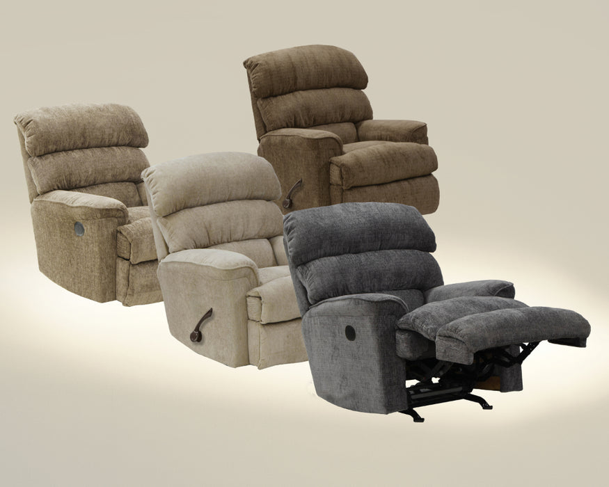 Catnapper - Pearson Power Wall Hugger Recliner in Linen - 64739-4-LINEN - GreatFurnitureDeal