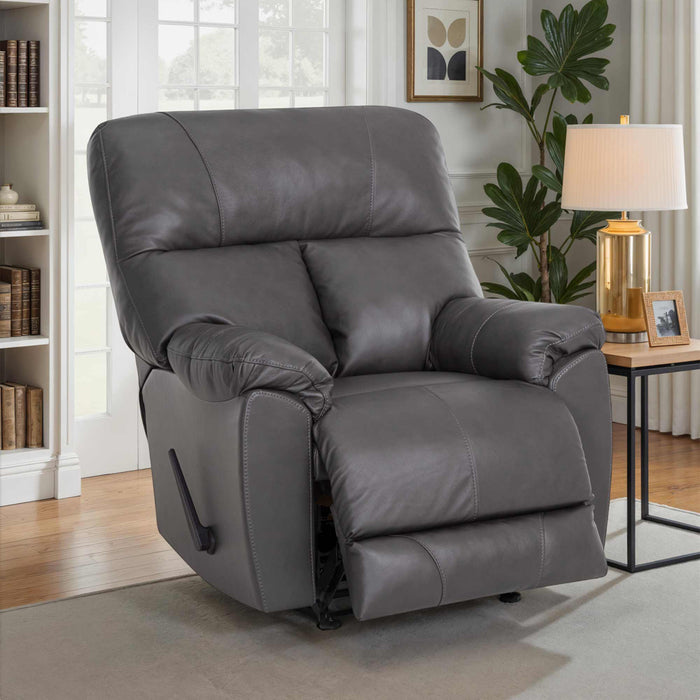 Franklin Furniture - 4755 Kent Rocker Recliner in Eden Iron - 4755-82-03