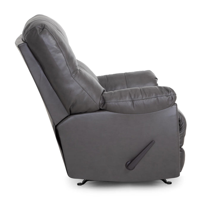 Franklin Furniture - 4755 Kent Rocker Recliner in Eden Iron - 4755-82-03